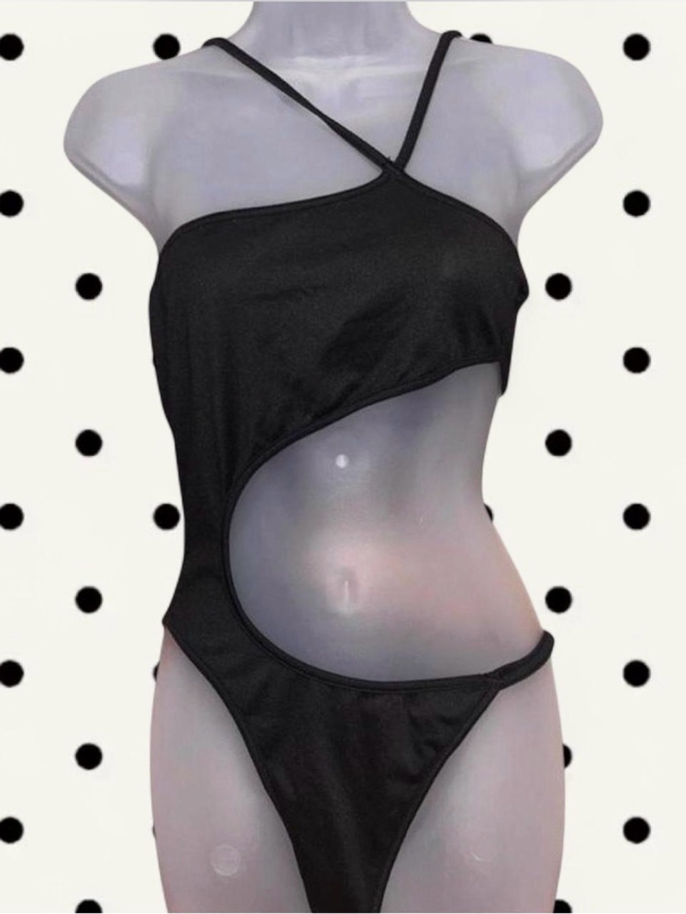 Boture Black One-Shoulder Bodysuit - Minimal Chic
